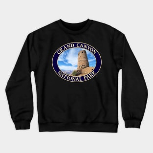 Desert View Watchtower at Grand Canyon National Park in Arizona Crewneck Sweatshirt